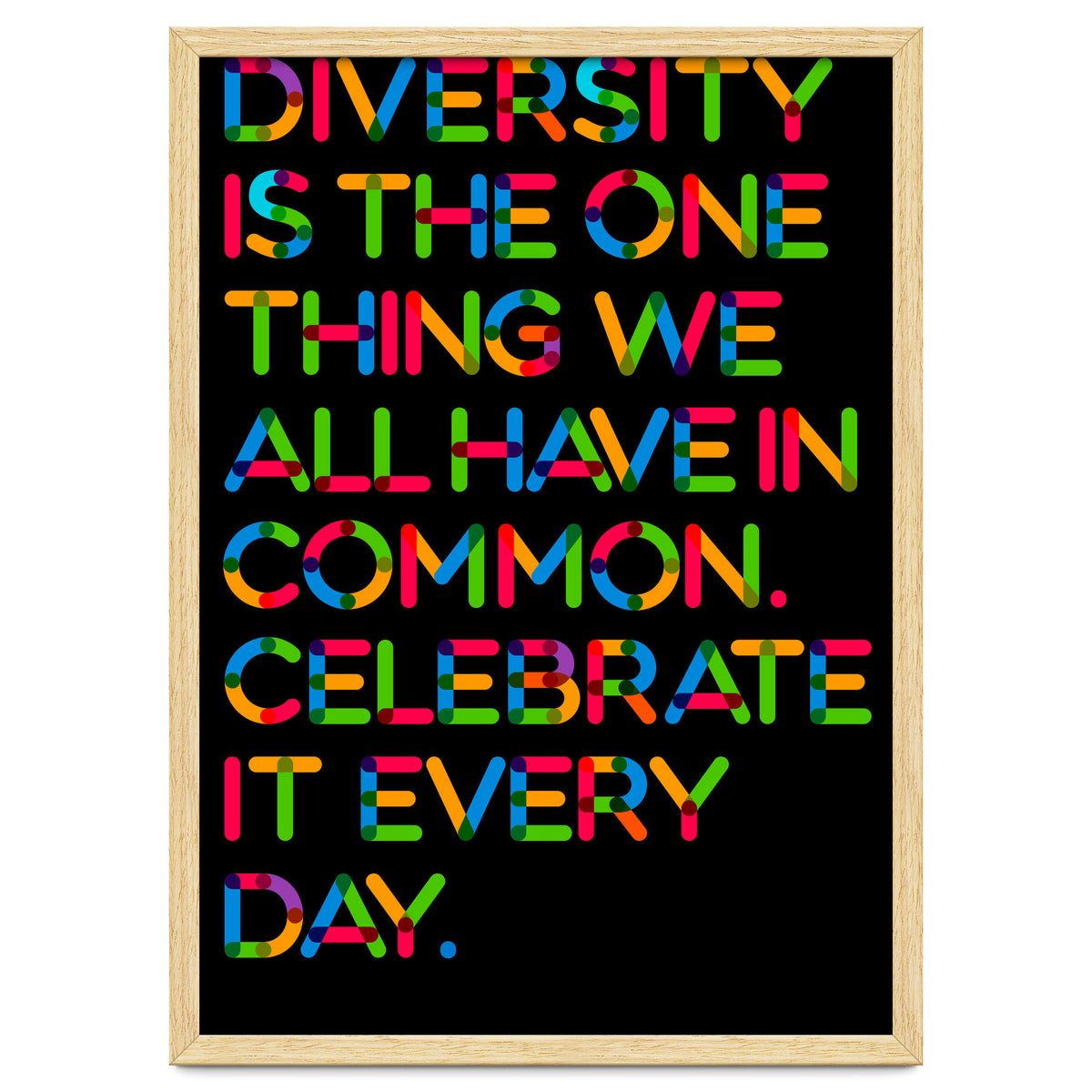 DIVERSITY (black Version)