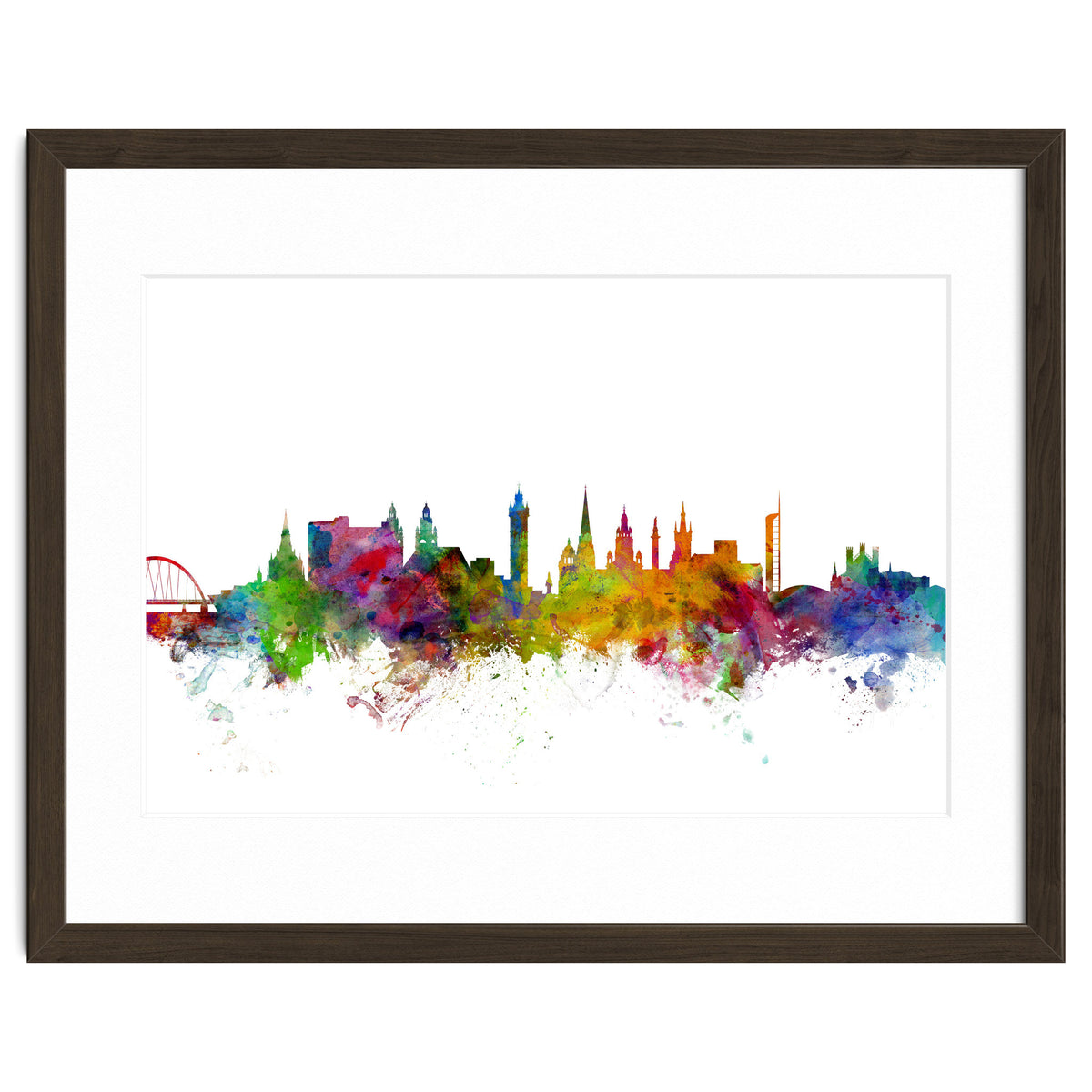 Glasgow Scotland Skyline