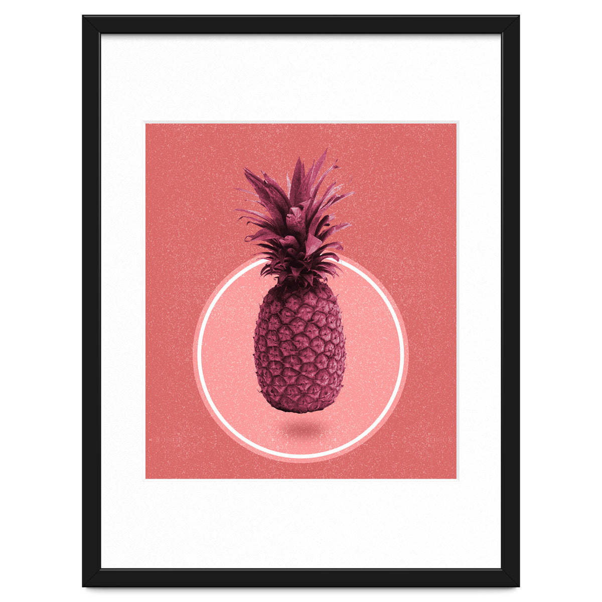 Purple Floating Pineapple