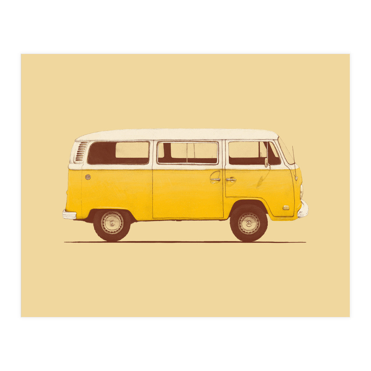 Yellow Van (Print Only)