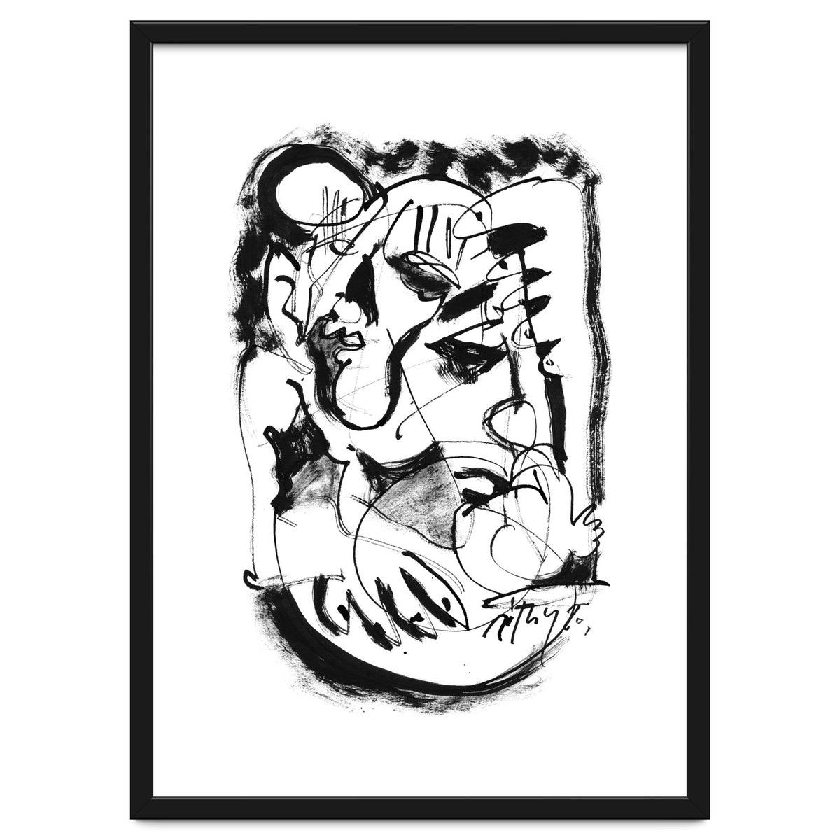 What the Future Holds - b&w