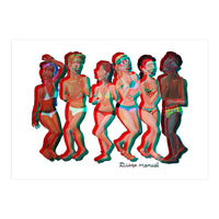 Fiesta En La Playa 2 1 (Print Only)