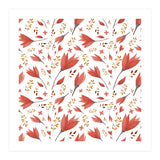 Delicate Autumn Floral Gouache Pattern Collection I (Print Only) thumbnail