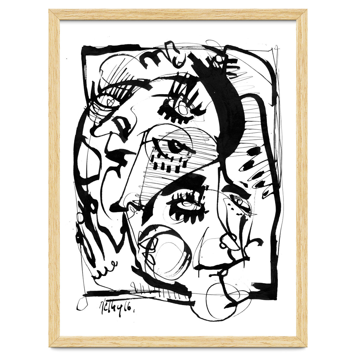 The Pretty People - b&w