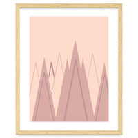 Pink mountains