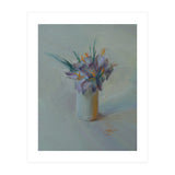 Crocuses Still Life Painting (Print Only) thumbnail