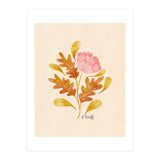 Oak And Peony (Print Only) thumbnail