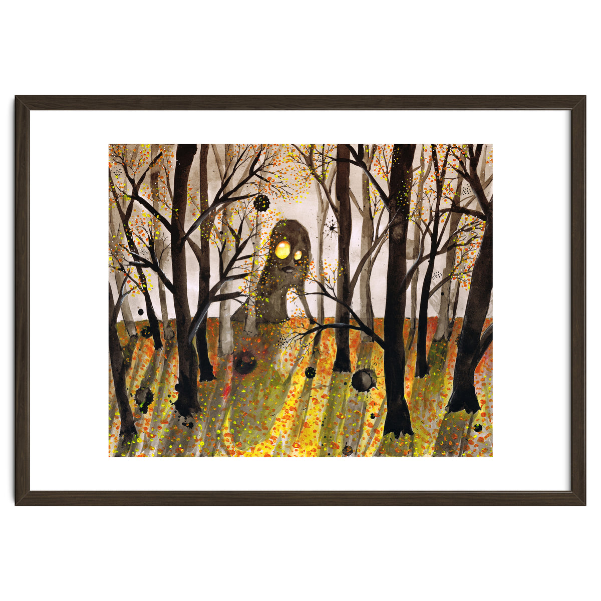 Monster in the woods