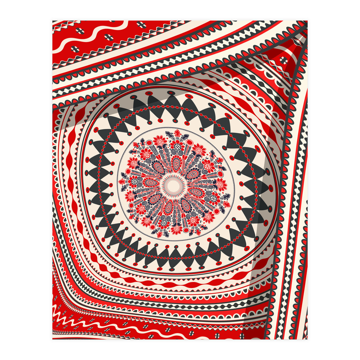 Romanian embroidery background 26 (Print Only)