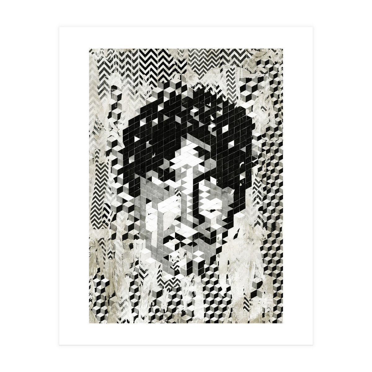 Cube Head (Print Only)