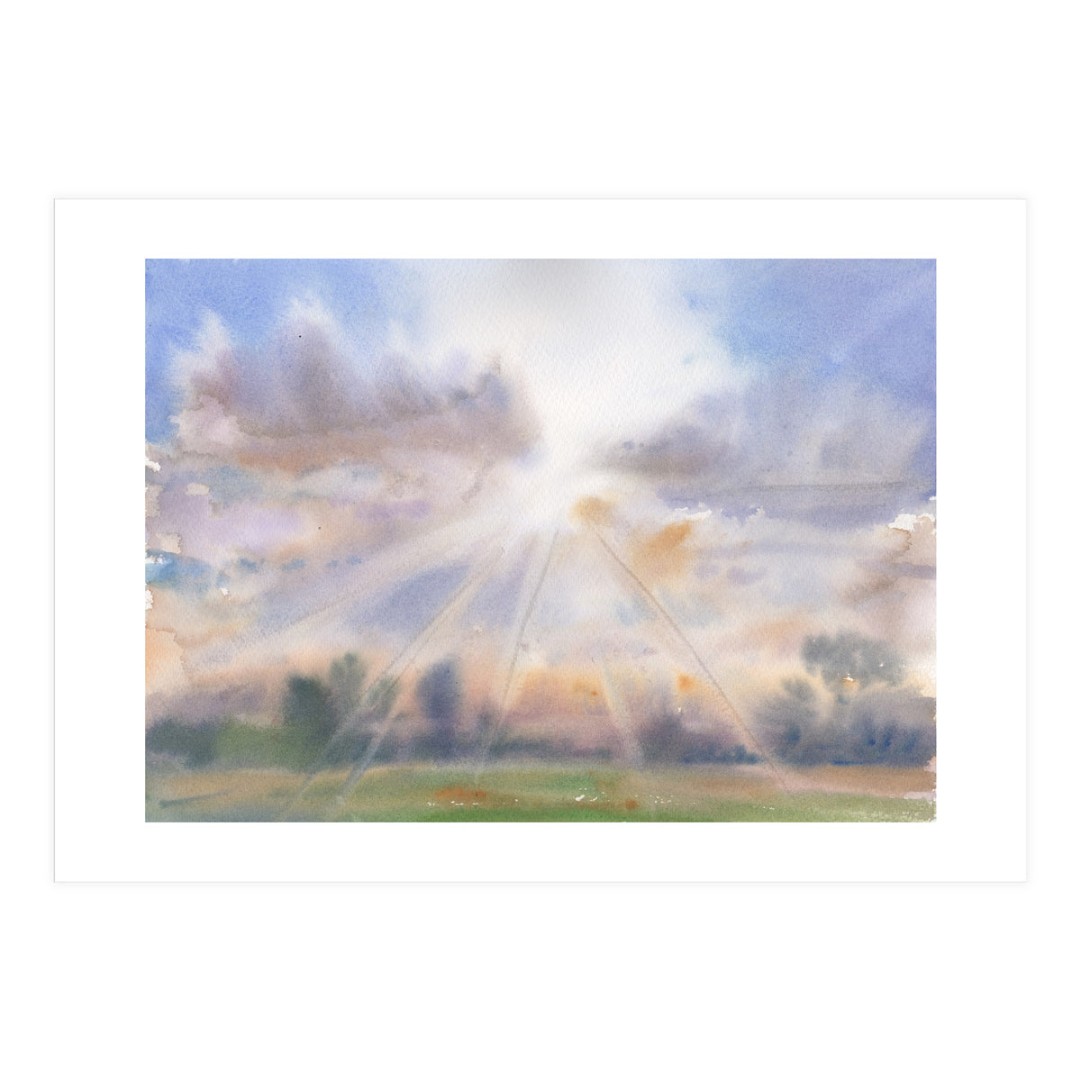 Beautiful Sunset   (Print Only)