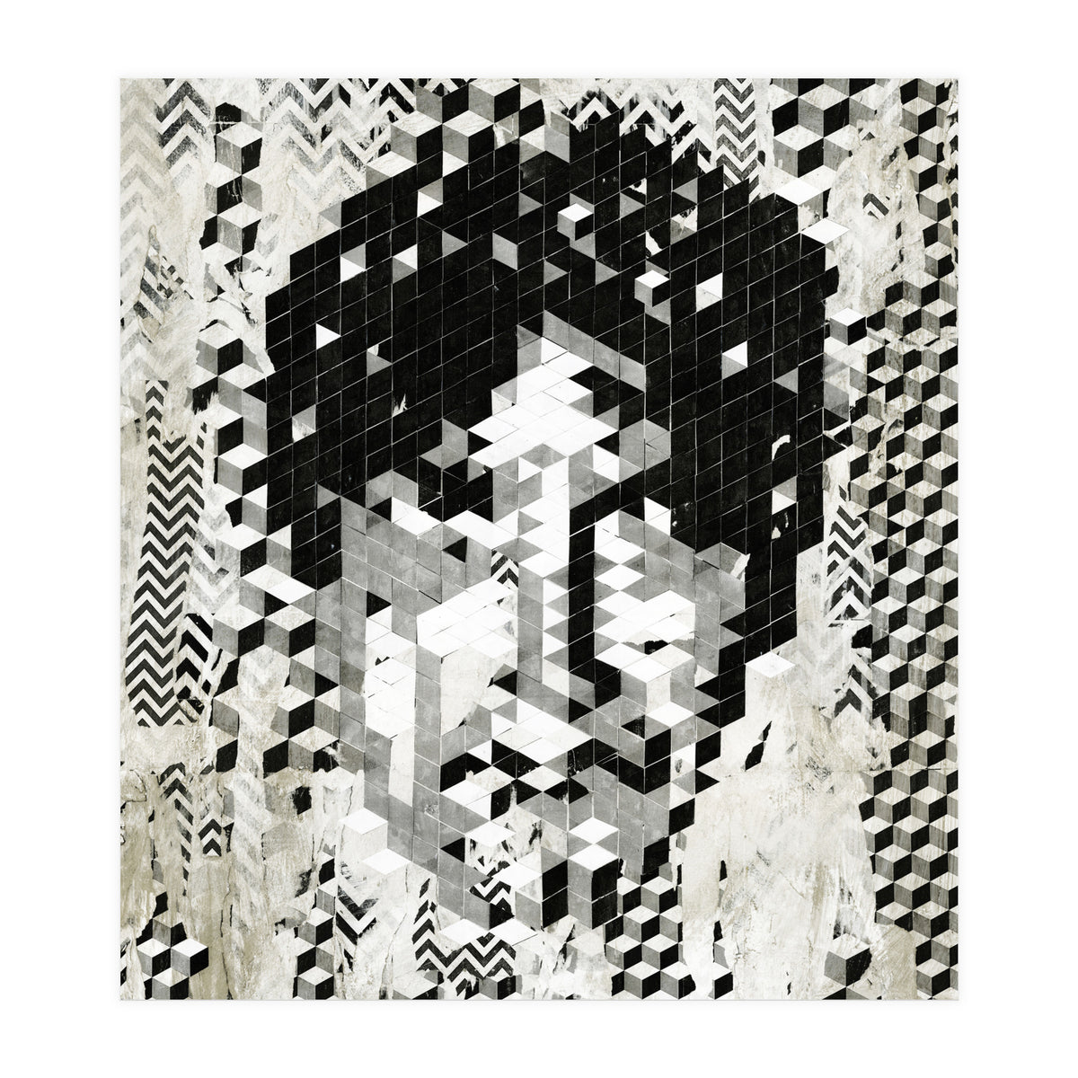 Cube Head (Print Only)