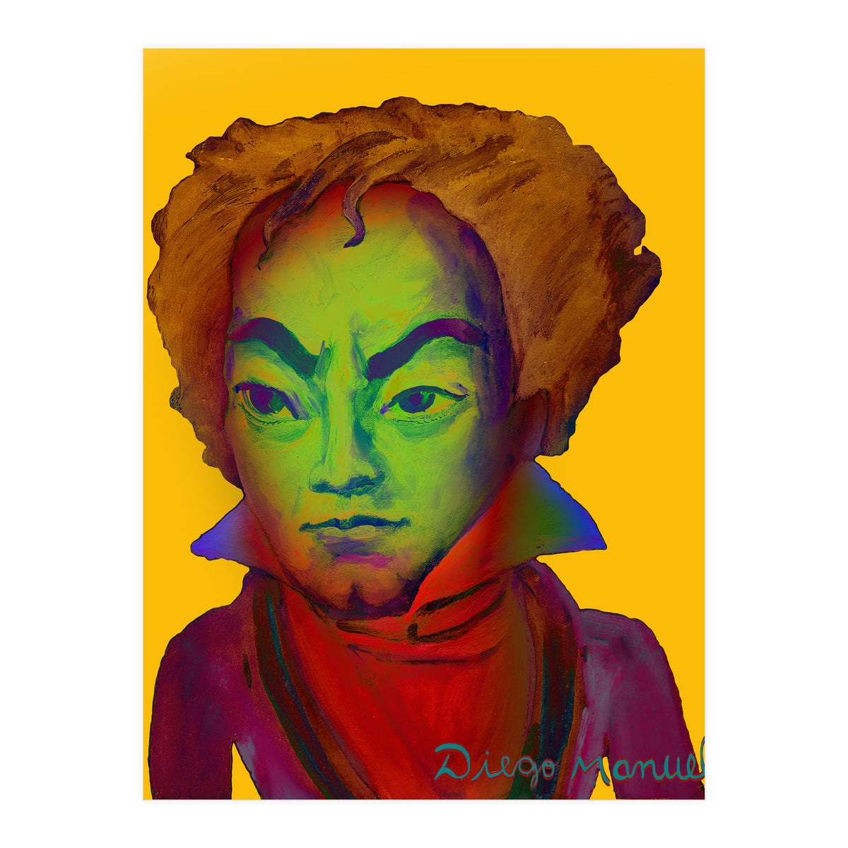 Beethoven Multicolor 7 (Print Only)