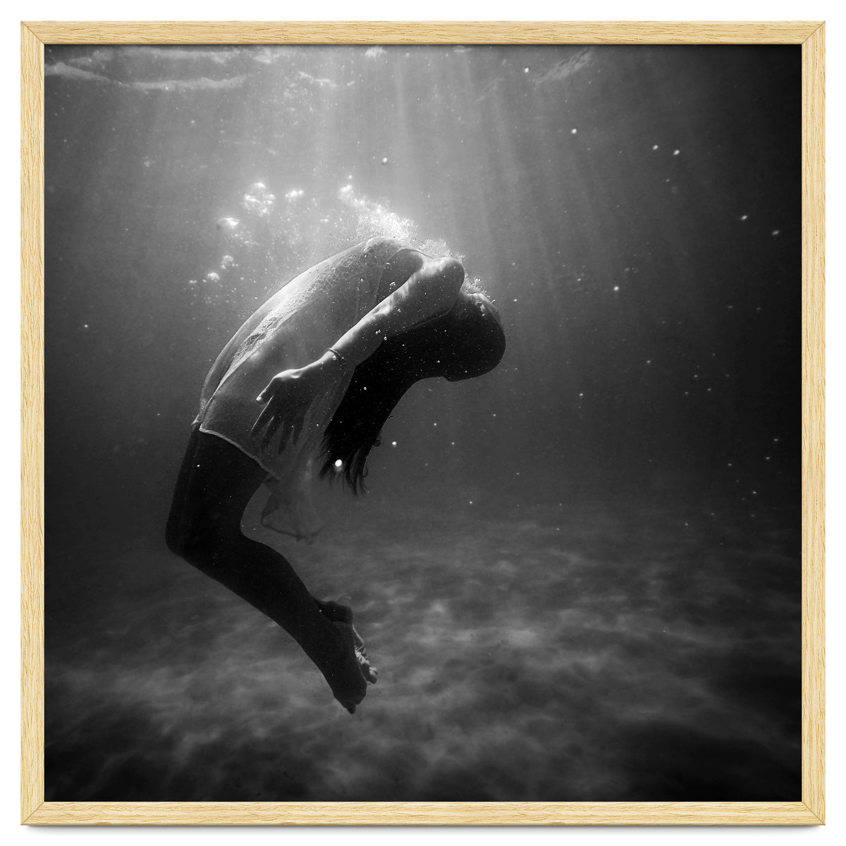 Woman Inside The Water