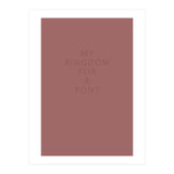 FOR A PONY (Print Only) thumbnail