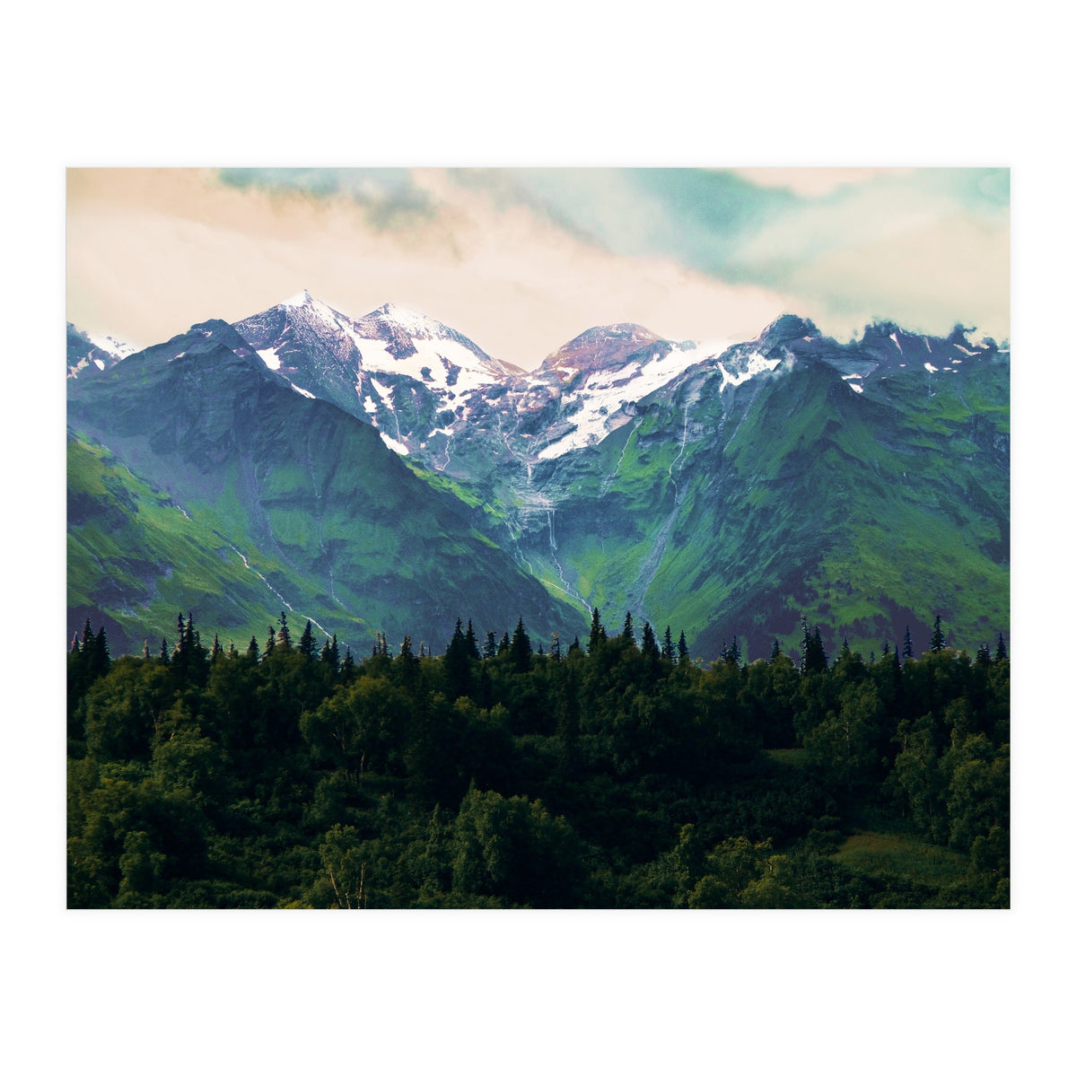 Escaping from woodland heights I (Print Only)