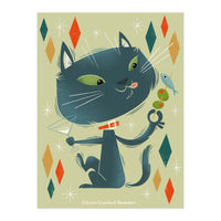 Cat A Tonic Russian Blue (Print Only)