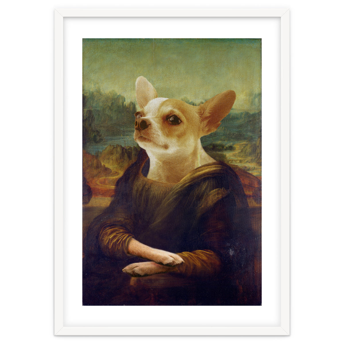 Mona Lisa Chihuahua