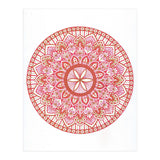 Red & Gold Mandala (Print Only) thumbnail
