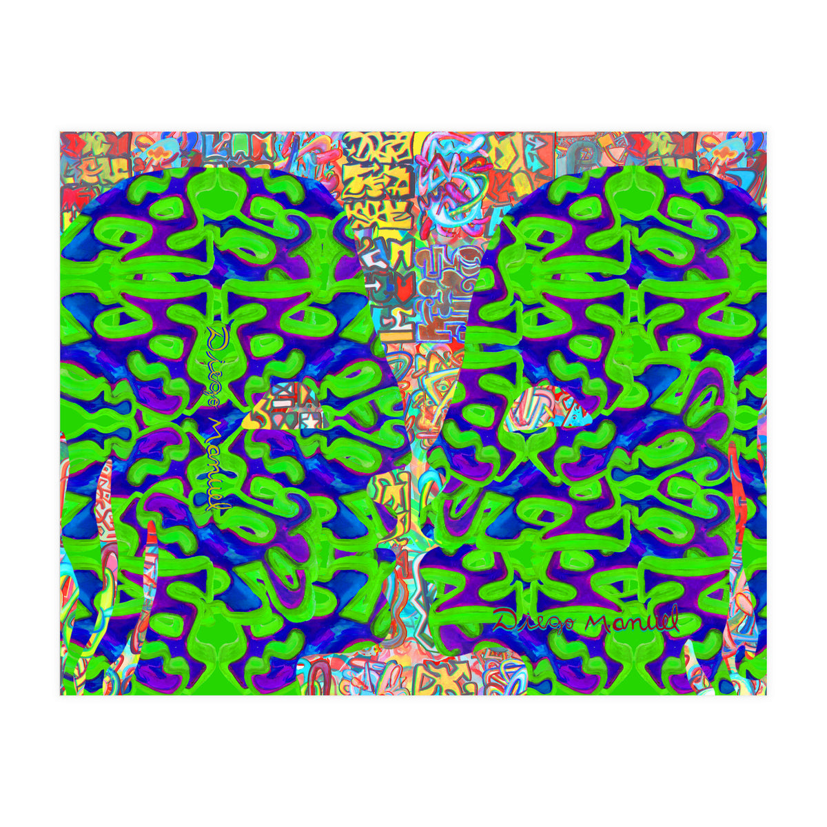 Abstracto Pop Nuevo B14 (Print Only)