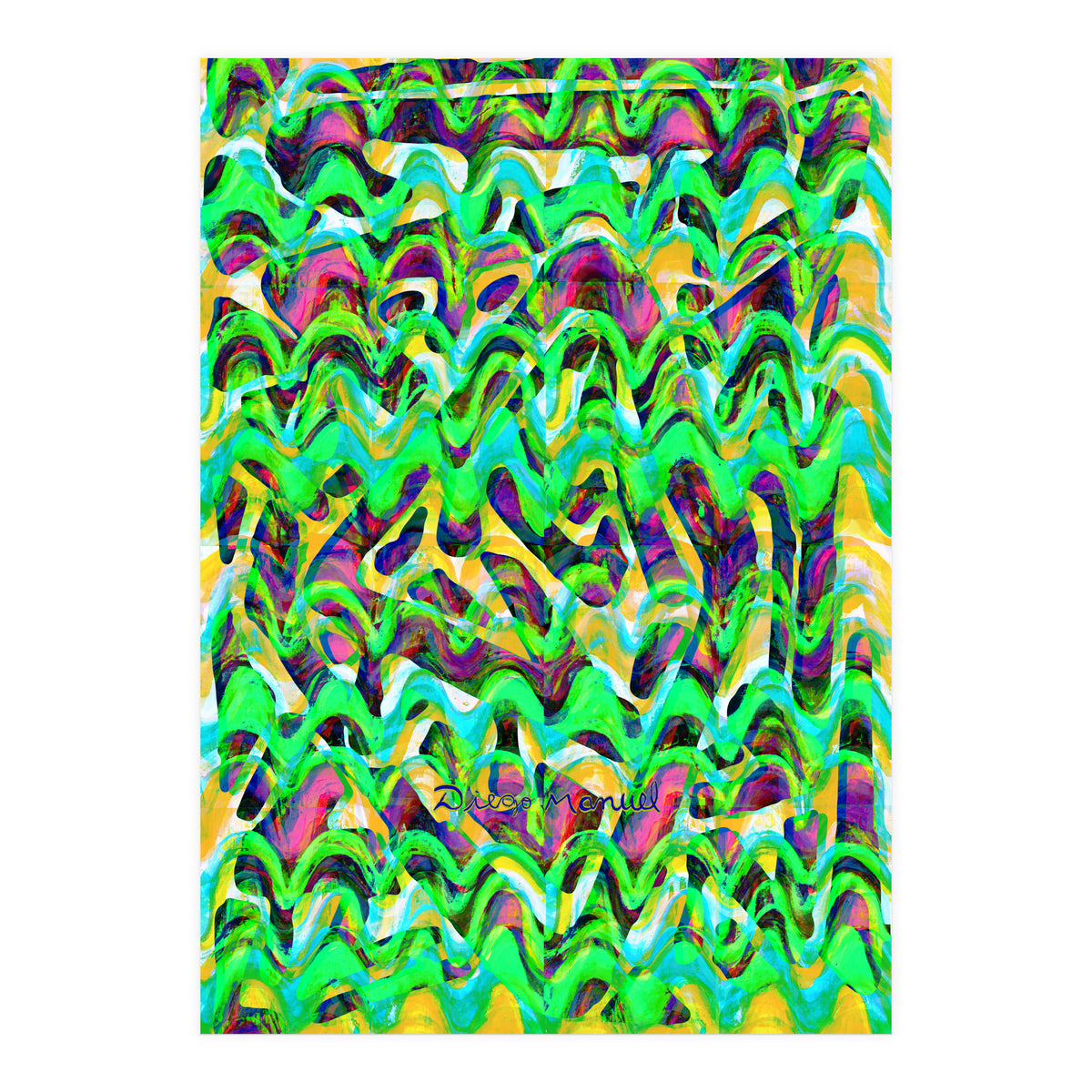 New Graffiti B 32 (Print Only)