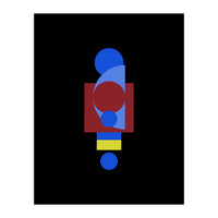 Man | abstract modern (Print Only)