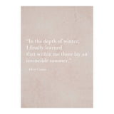 An Invincible Summer By Camus (Print Only) thumbnail