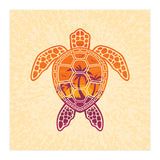 Tropical Sunset Sea Turtle Design (Print Only) thumbnail