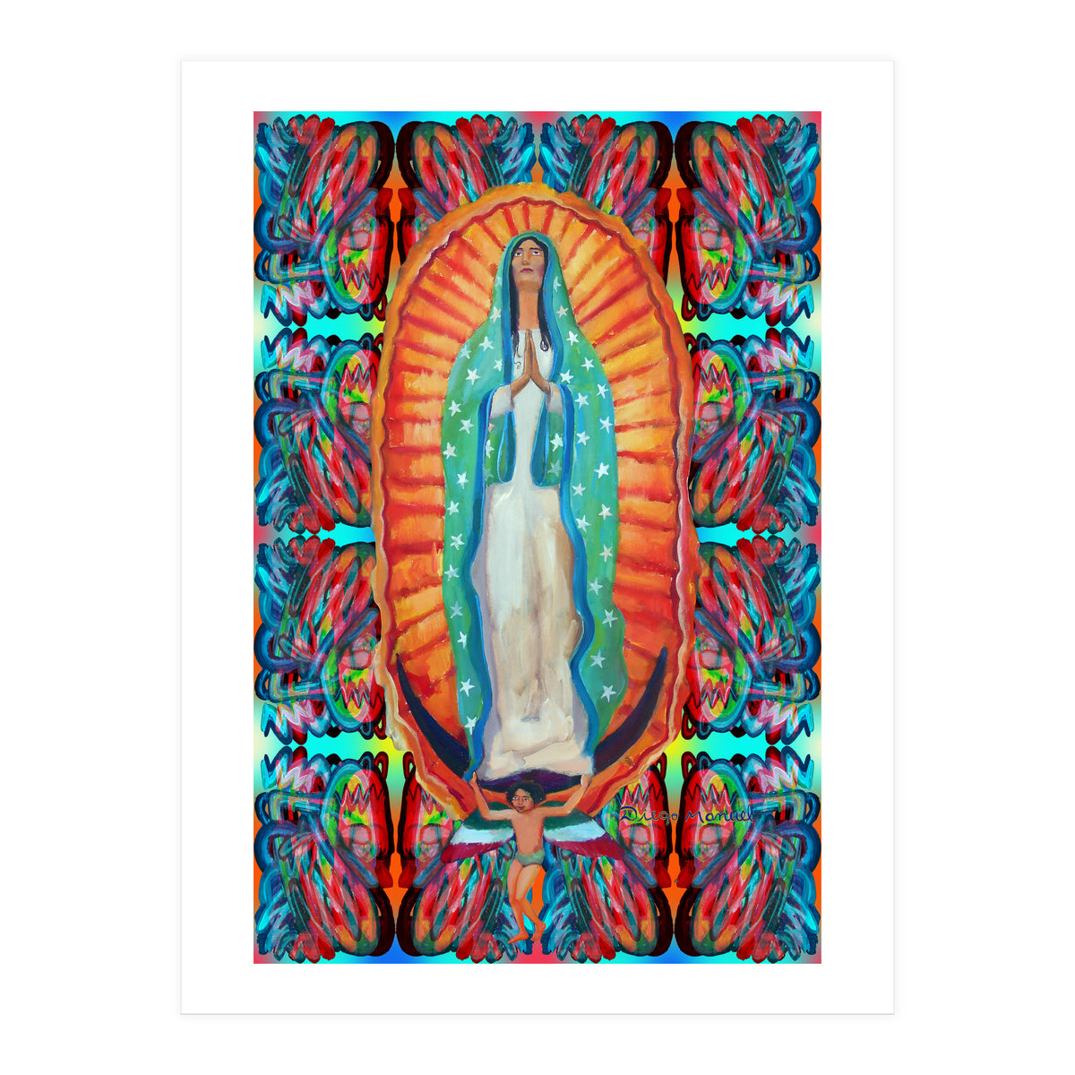 Virgen De Guadalupe 3 (Print Only)