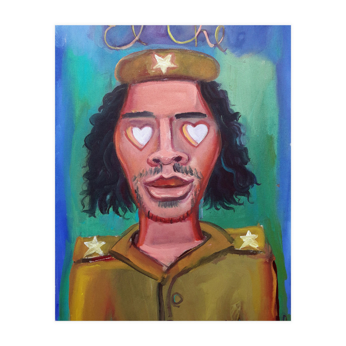 Che Y Corazones 7 (Print Only)