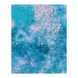 Abstract Watercolor Pink Blue (Print Only) thumbnail