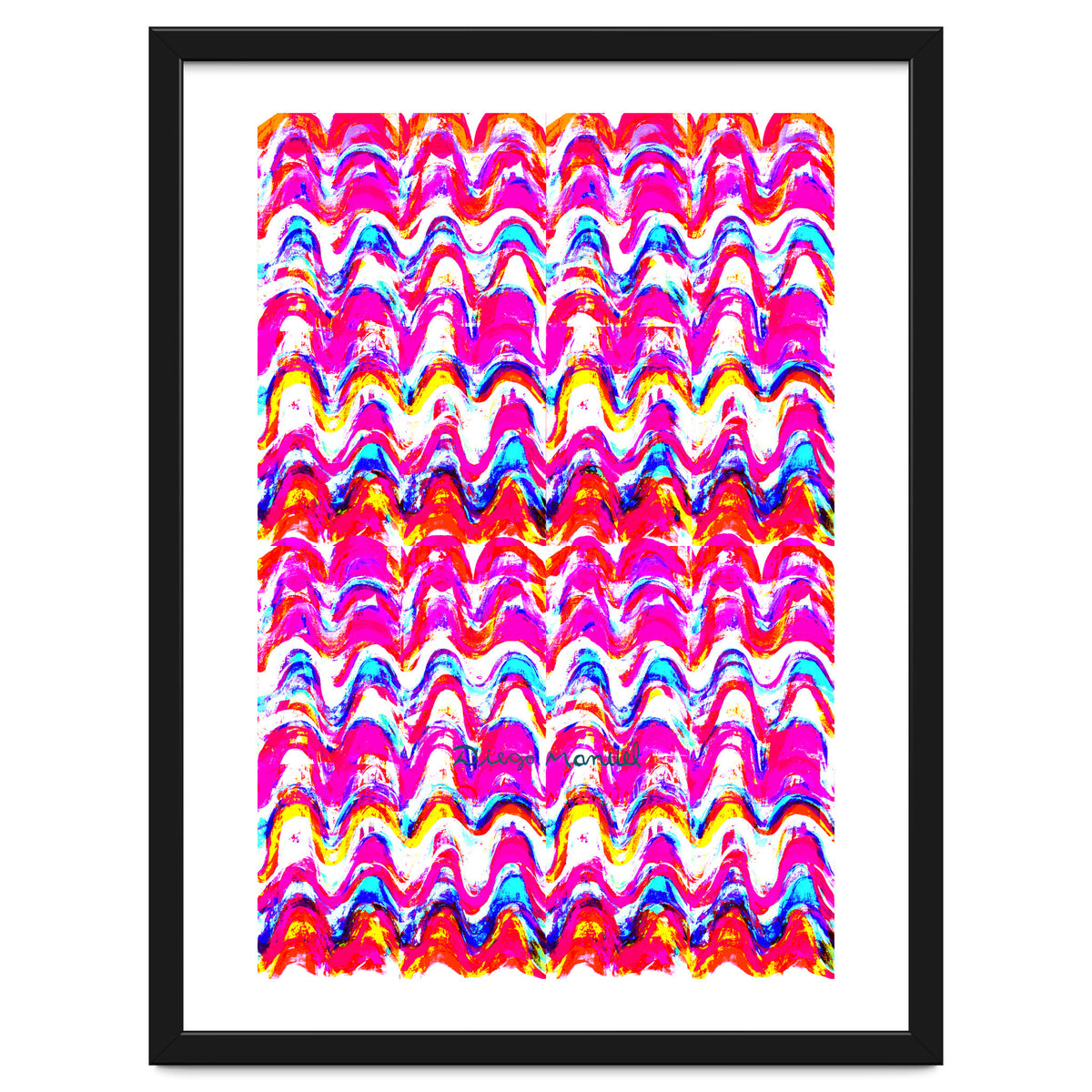 Pop abstract color full