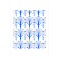 Art Deco Blue (Print Only)
