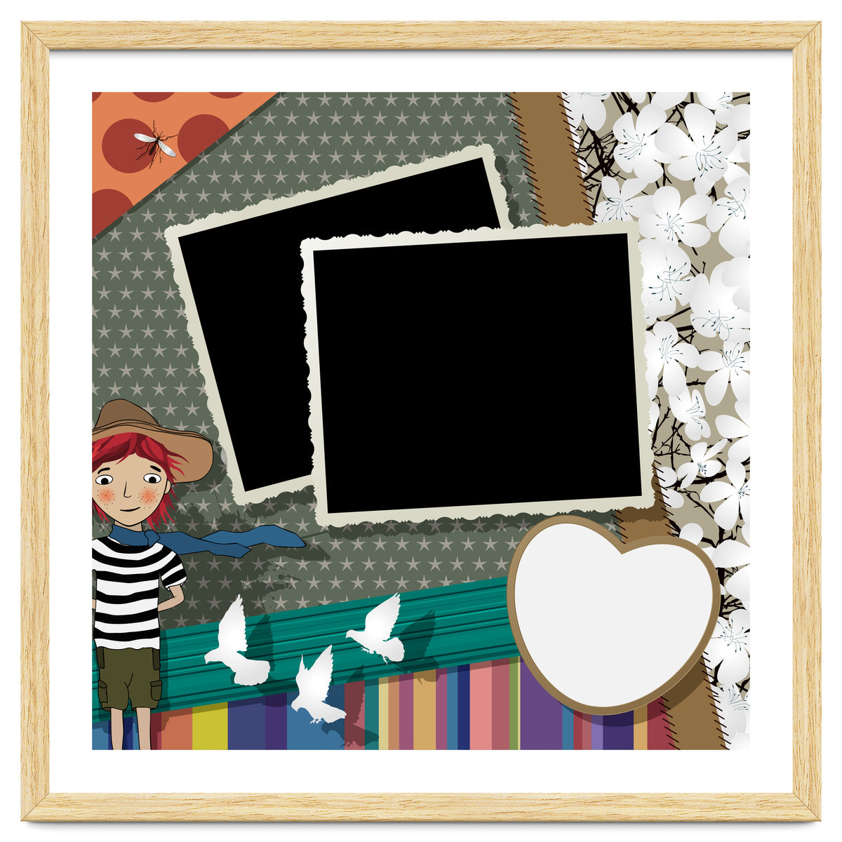 Vintage Photos Collage