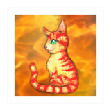 Fiery Cat (Print Only) thumbnail