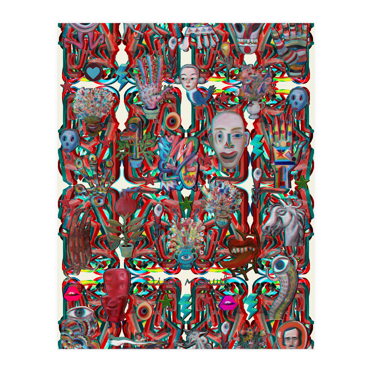 Formas 14 34 3d And Pop 5 (Print Only)