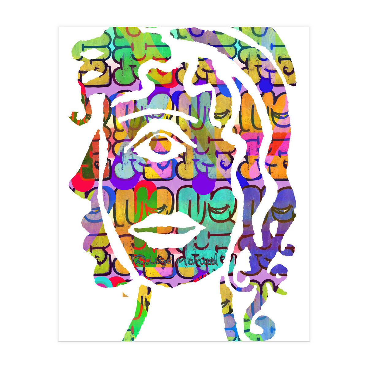 Mujer Digital 2 (Print Only)