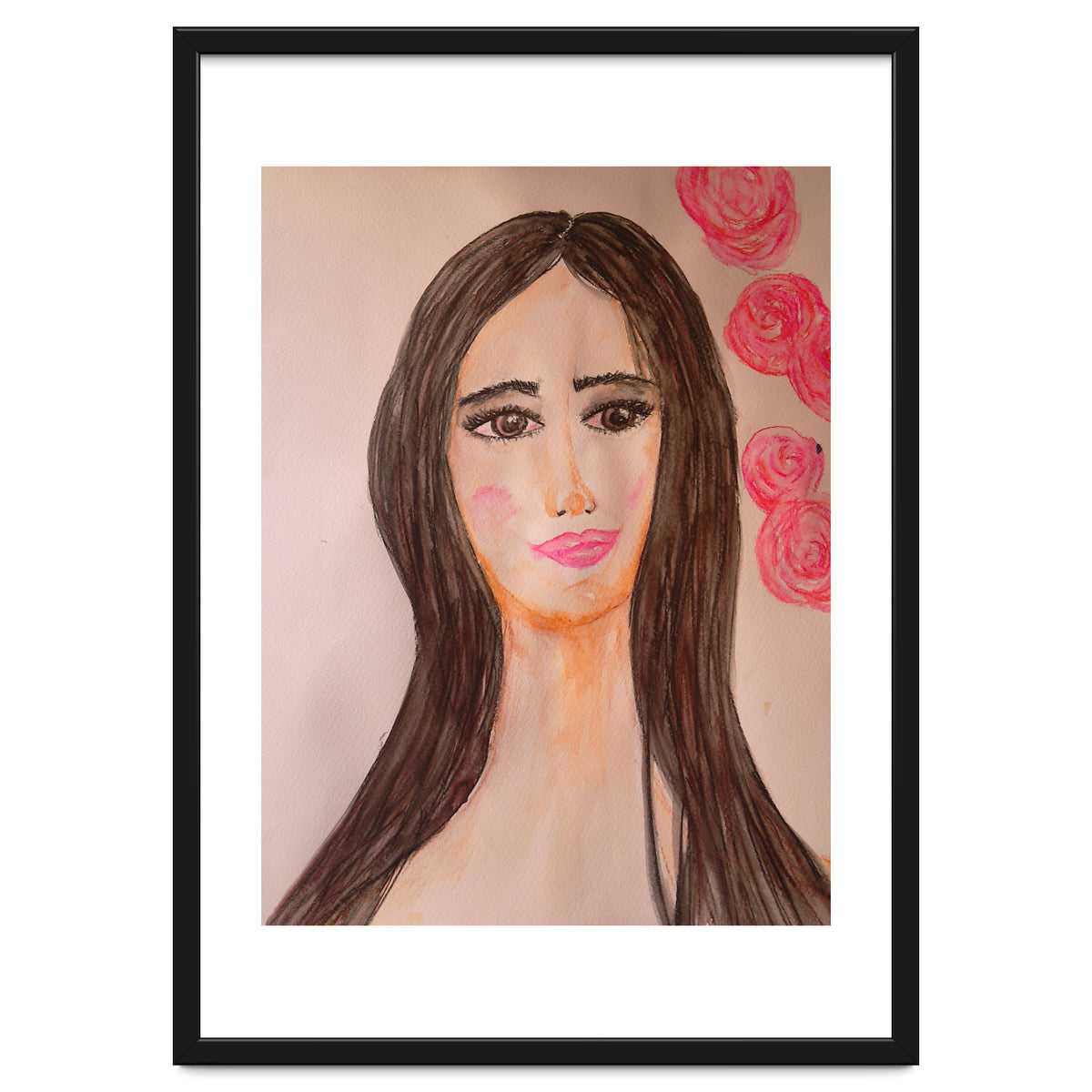 A Brunette With Sad Eyes