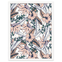 Exotic flowering and pattern geometric