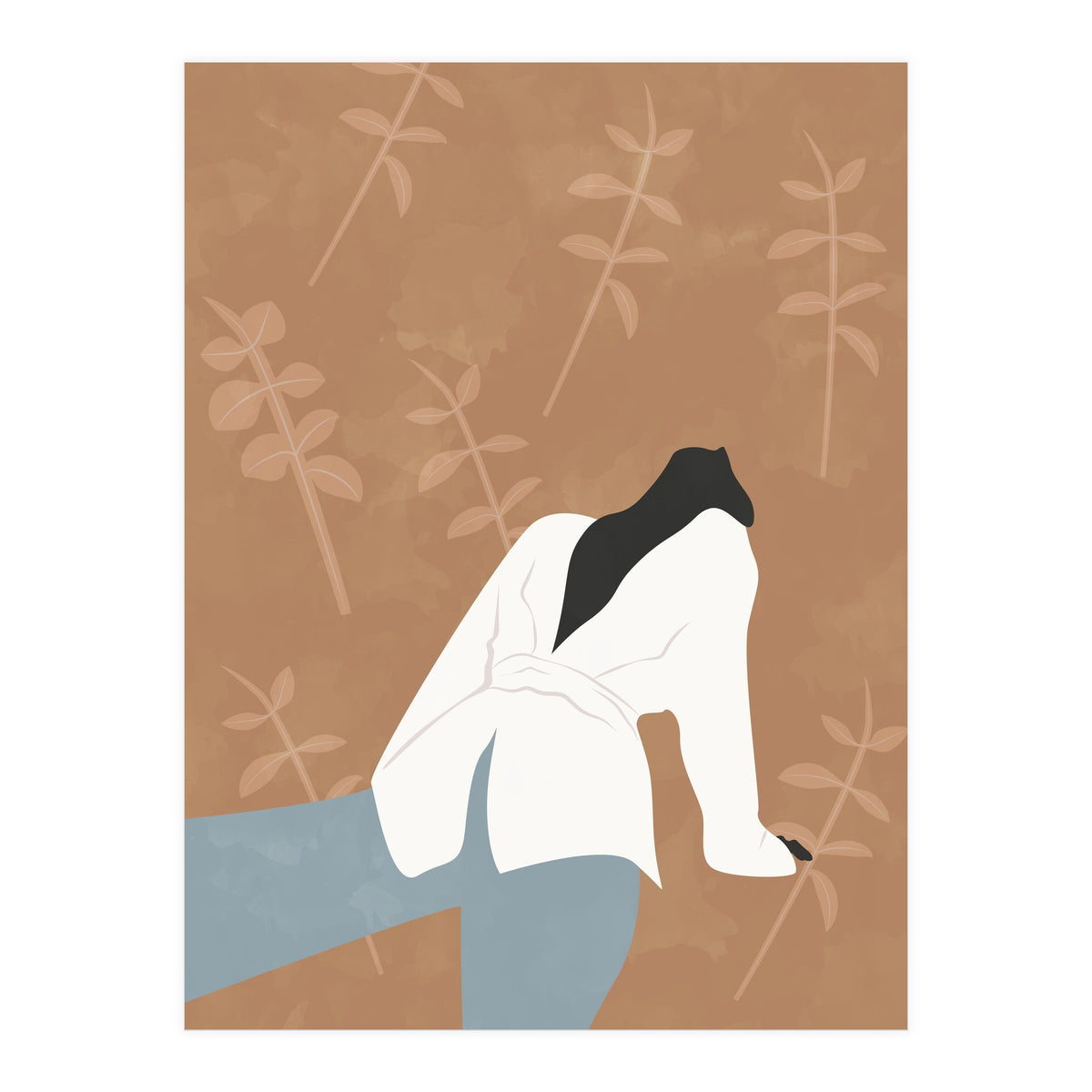 Female Mid Century Boho (Print Only)