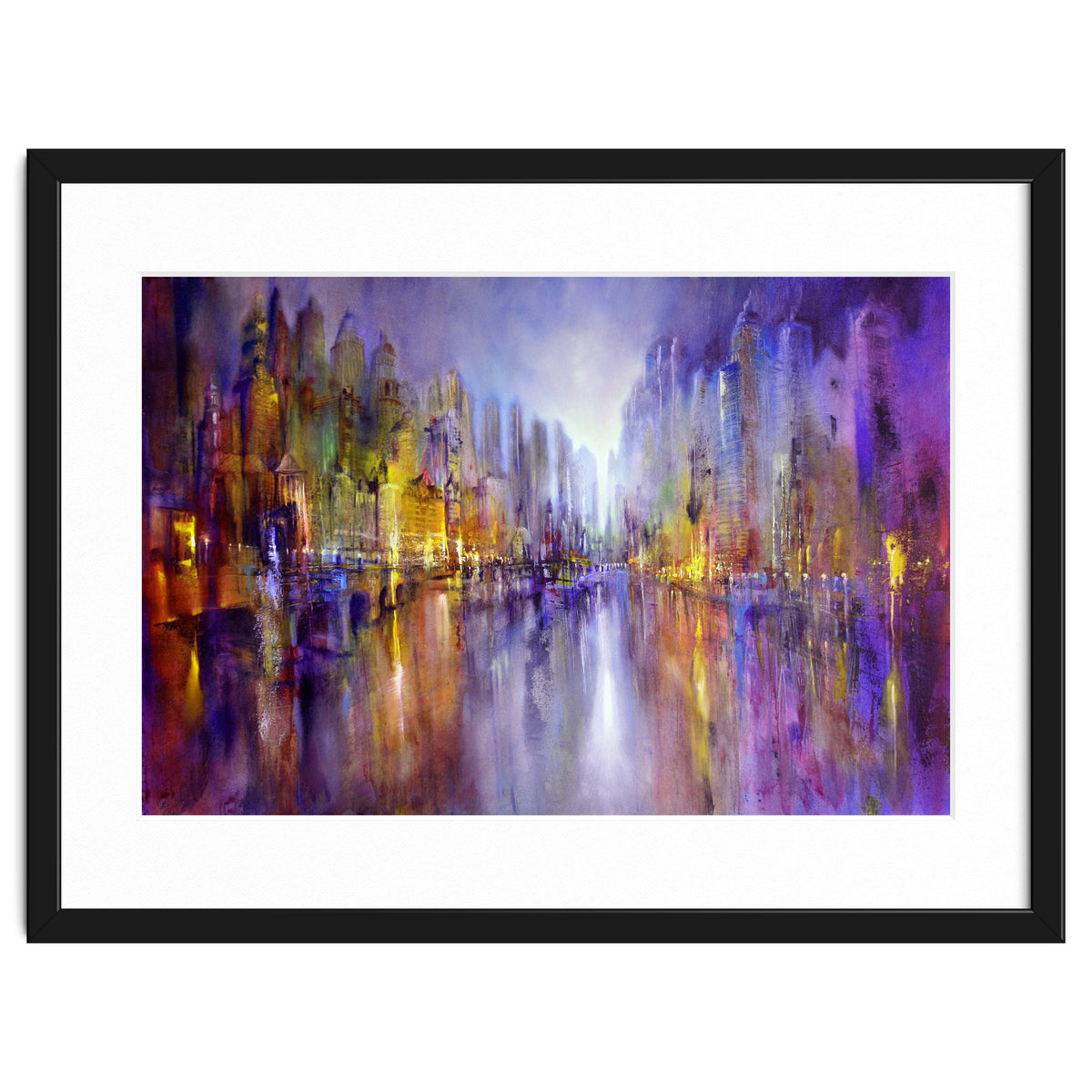 Stadt Am Fluss - city on the riverside