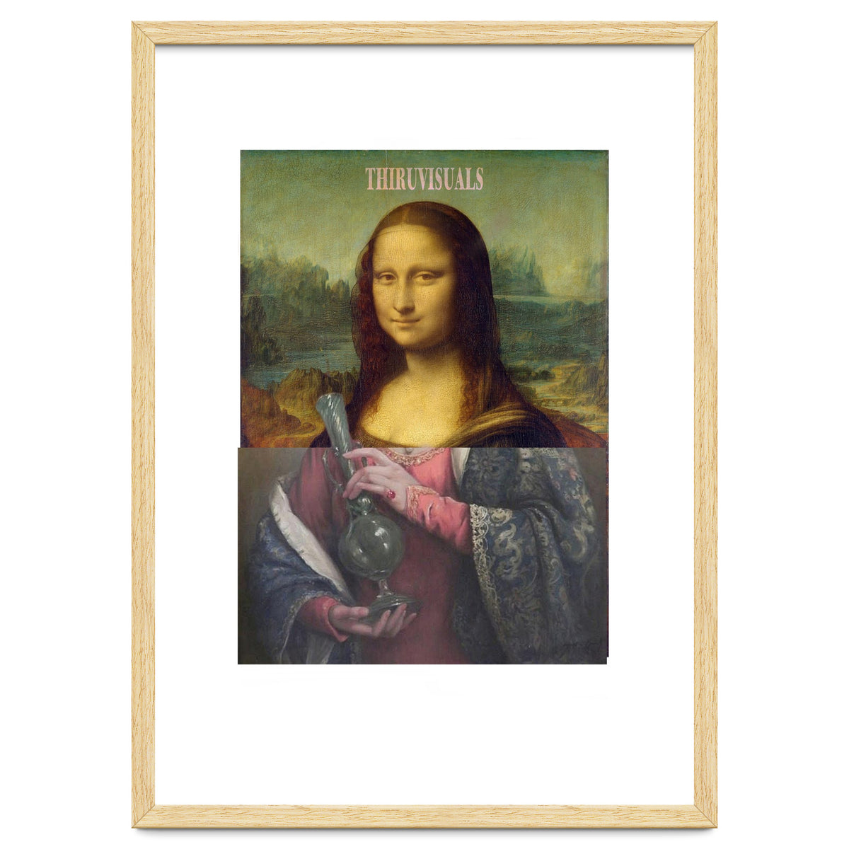 Mona Lisa with the Bong