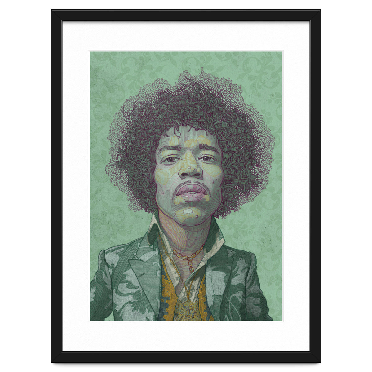 Hendrix Illustration