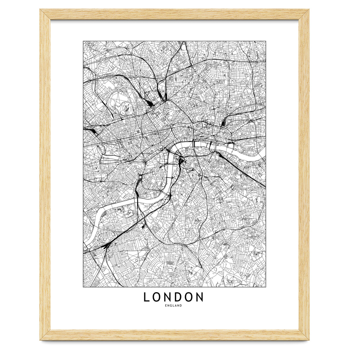London White Map