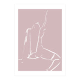Seated Woman Pink (Print Only) thumbnail
