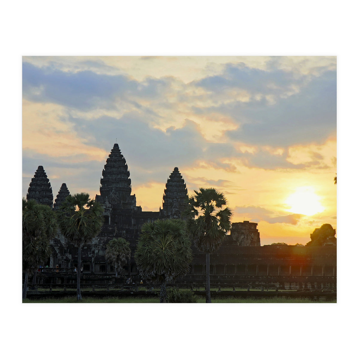 Dawn over Ankor Wat (Print Only)