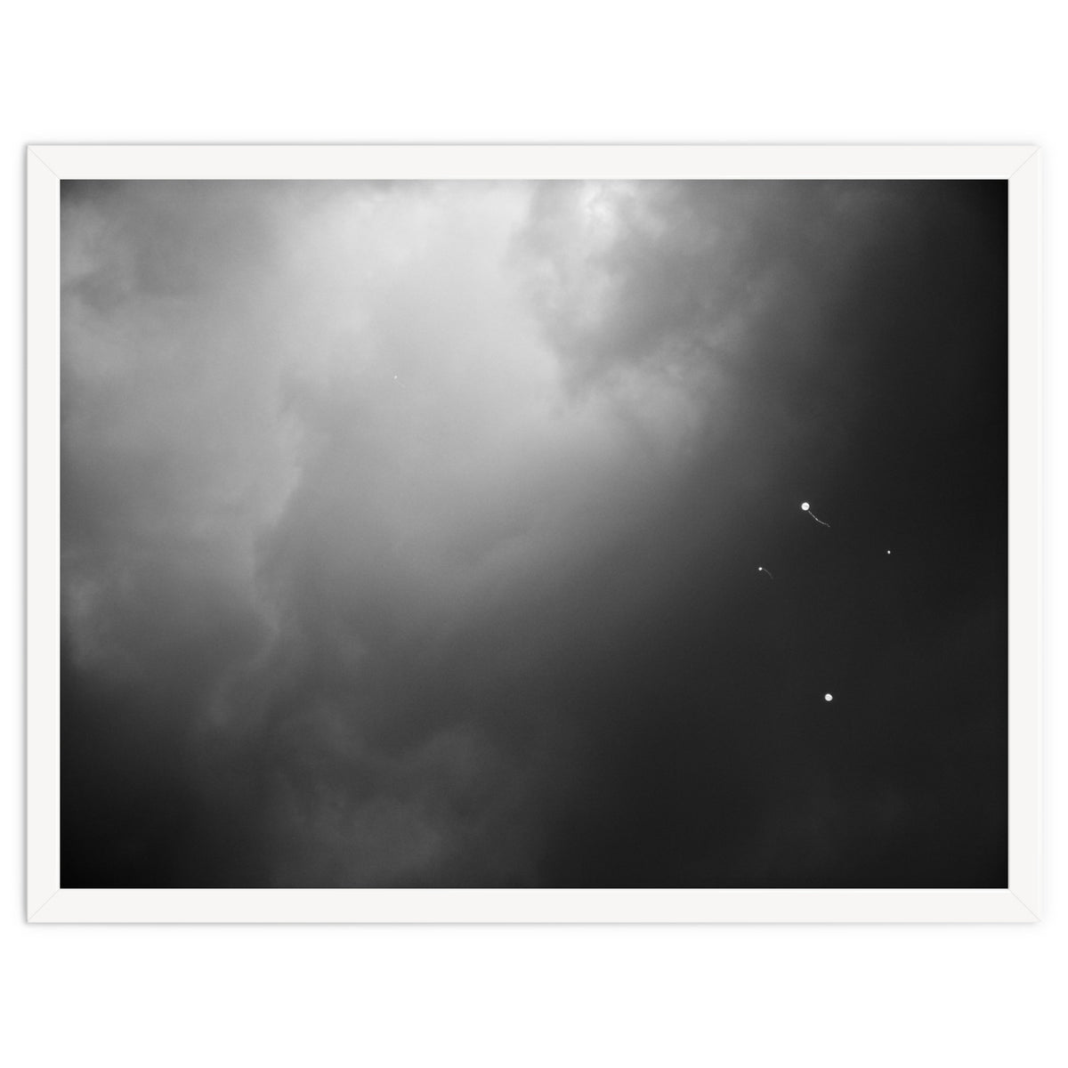 Four balloons and another one