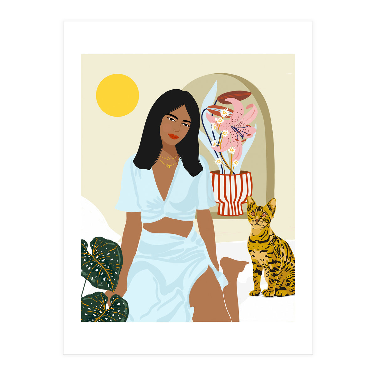 Except you, all that I need is right here with me (Print Only)