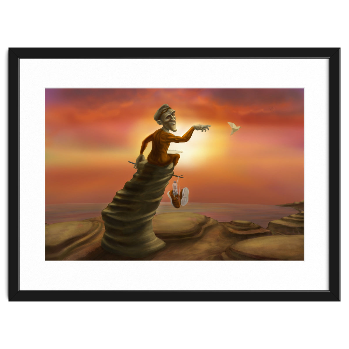 Superhero on a break