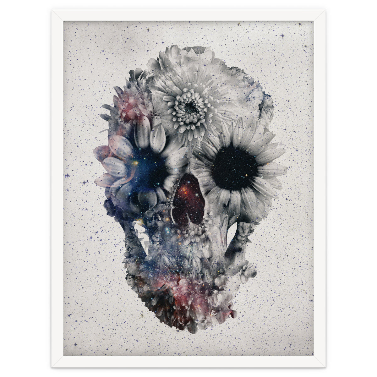 Floral Skull 2